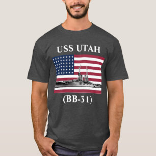 T-shirt USS Utah (BB-31)