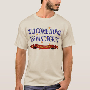 T-shirt USS Vandegrift à la maison bienvenu