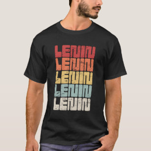 T-shirt Ussr communiste de l'Union soviétique Vladimir Lén