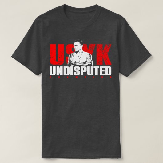 T-shirt Usyk Incontesté (Design devant)