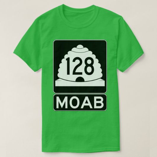 T-shirt Utah 128 Moab SR (Design devant)