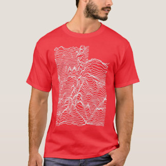 T-shirt Utah Elévations Inconnues Carte topographique Sans