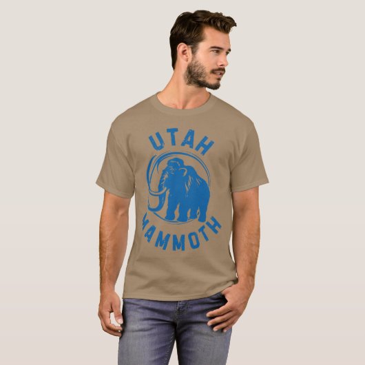 T-shirt Utah mammoth (Devant entier)