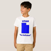 T-shirt Utah - Pas de solliciteurs (Devant entier)