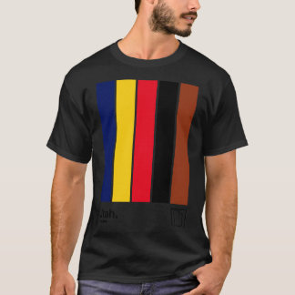 T-shirt Utah Pride Drapeau Original Couleurs esthétiques D