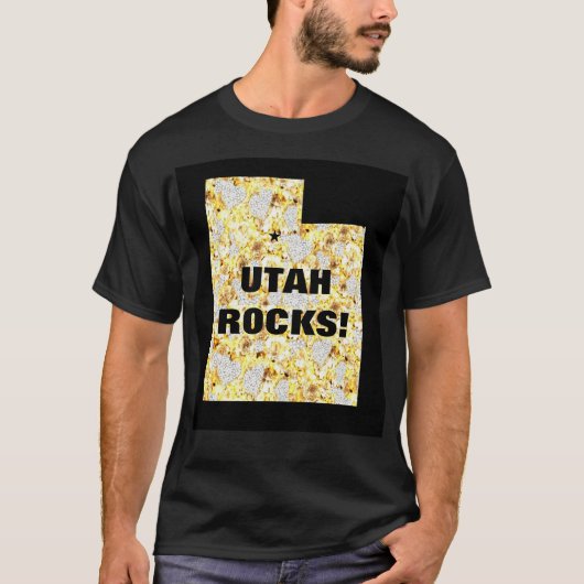 T-SHIRT UTAH ROCKS ! (Devant)