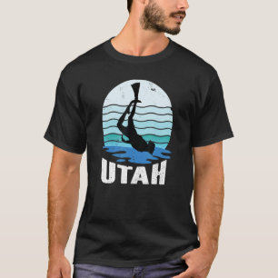 T-shirt Utah Snorkeling Snorkel Plongée Plongée Freediving