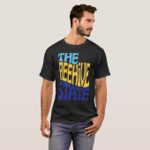 T-shirt Utah Ut Us State Shape Motto (Devant entier)