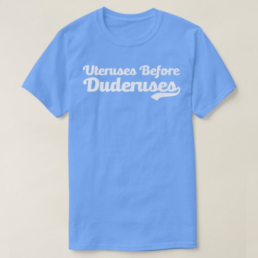 T-shirt Utérus avant Duderuses Galentines Equa féministe (Design devant)