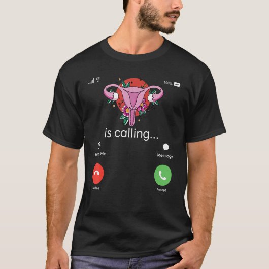 T-shirt Uterus Feminist Womens Rights Reproductive Feminis (Devant)