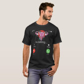 T-shirt Uterus Feminist Womens Rights Reproductive Feminis (Devant entier)