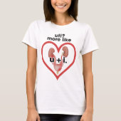 T-shirt Uti Plus Comme U + I Heart Love (Devant)