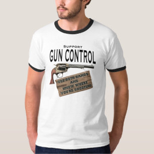 T-shirt Utilisation de contrôle des armes chemise de les