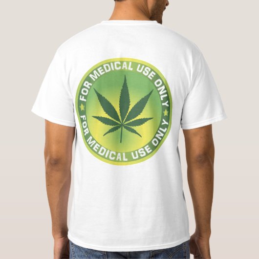 T-shirt Utilisation Médicale Marajuana (Dos)