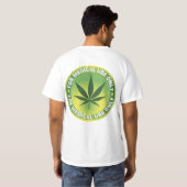 T-shirt Utilisation Médicale Marajuana (Dos entier)