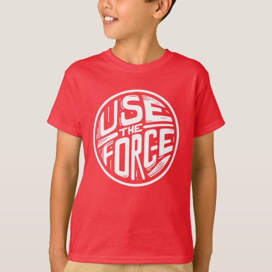 T-shirt Utiliser la force 2 (Devant)