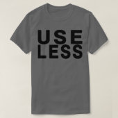 T-shirt Utiliser moins 2 (Design devant)
