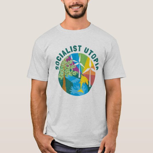 T-shirt Utopie socialiste (Devant)