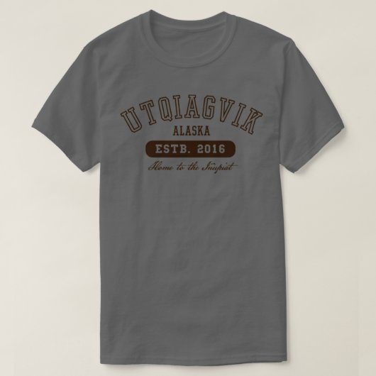T-shirt Utqiagvik (Design devant)