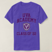 T-shirt Uva Academy Classe de 22 Variant (Design devant)