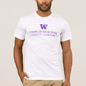 T-shirt UW SSW White Tee | Unisexe (Devant)