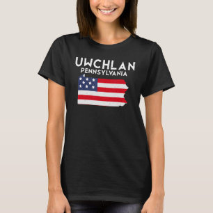T-shirt Uwchlan Pennsylvanie USA State America Travel