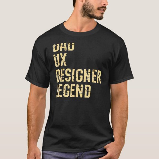 T-shirt Ux Ui Produit Er Papa expérience utilisateur (Devant)