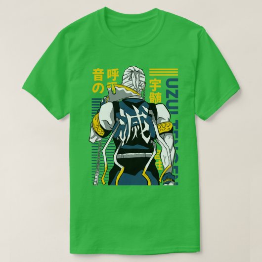 T-shirt Uzui Tengen l Demon slayer anime (Design devant)