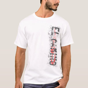 T-shirt v2 rouge d'EL Camino Vert