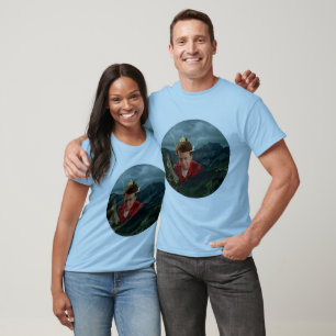 T-shirt V-Cou de David d'empereur