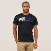 T-shirt V-Cou de définition de Sozo (Devant entier)