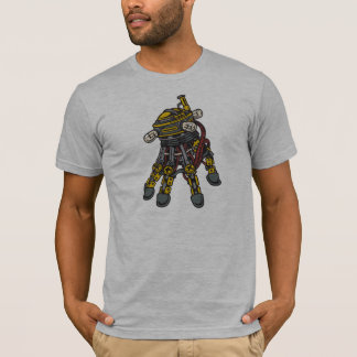 T-shirt V-Cou de main de Steampunk