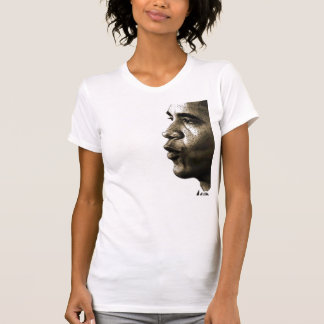 T-shirt V-cou d'Obama