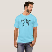 T-Shirt V-Cou Satan Flip (Devant entier)