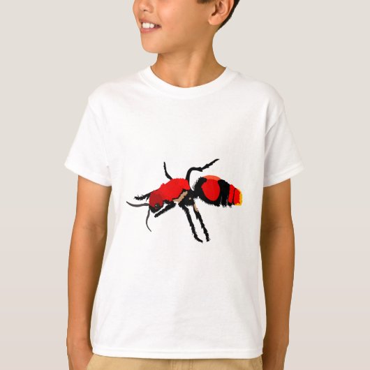 T-shirt V est pour Velvet Ant (Devant)
