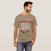 T-shirt V is for Video Games Funny Valentine Gift For Game (Devant entier)