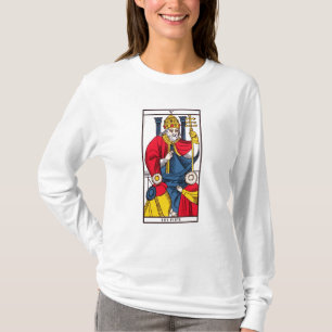 T-shirt V le pape, carte de tarot