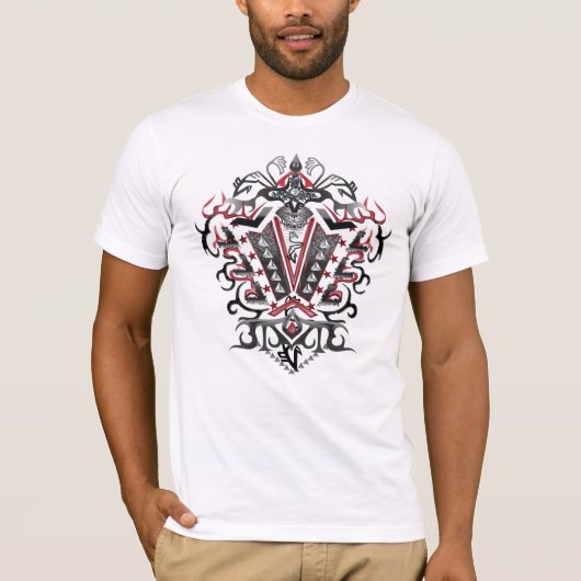 T-shirt V nation (Devant)