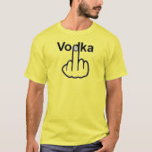 T-Shirt V-Neck Vodka Flip (Devant)