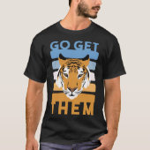 T-shirt Va Leur Faire Tiger Head (Devant)