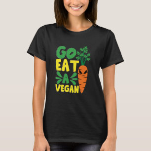 T-shirt Va Manger Un Costume De Carotte Vegan Végétaux Cos