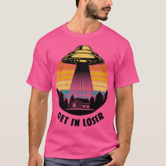 T-shirt Va Perdre. Conception d'enlèvement d'Aliens. UFO