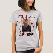 T-shirt Va te Faire Foutre Erdogan (Français)T-shirt (Devant)