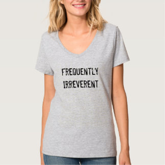 t-shirt "vaak irreversibele" Humor