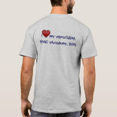 T-shirt vAcademy d'EMC 2011 (Dos)