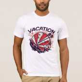 T-shirt vacances (Devant)