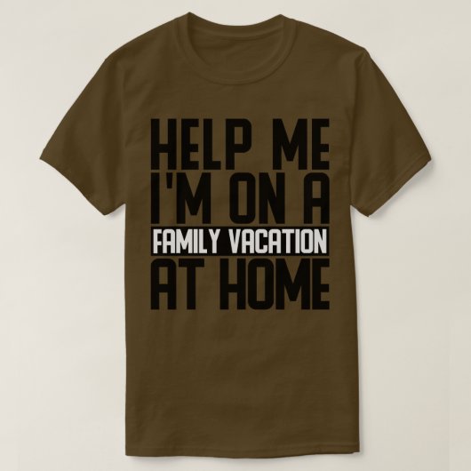 T-shirt Vacances 2020 (Design devant)