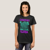 T-shirt Vacances à Clearwater Beach (Devant entier)