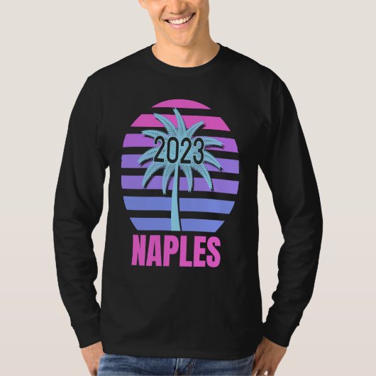 T-shirt Vacances à Naples 2023 (Devant)