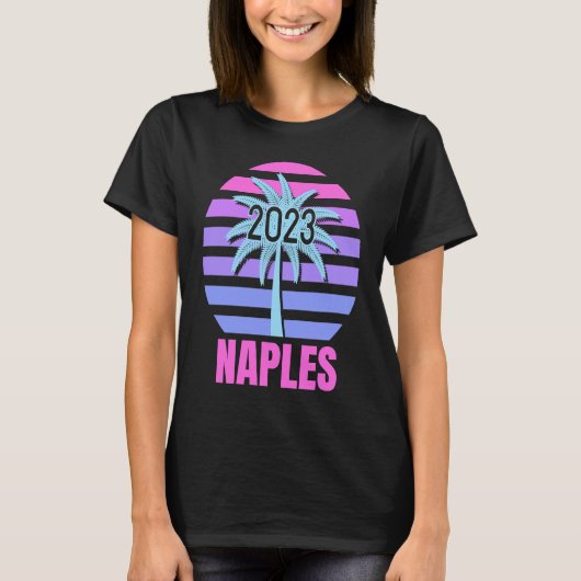 T-shirt Vacances à Naples 2023 (Devant)